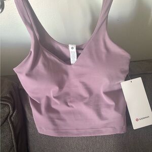 lululemon athletica Purple Crop Top